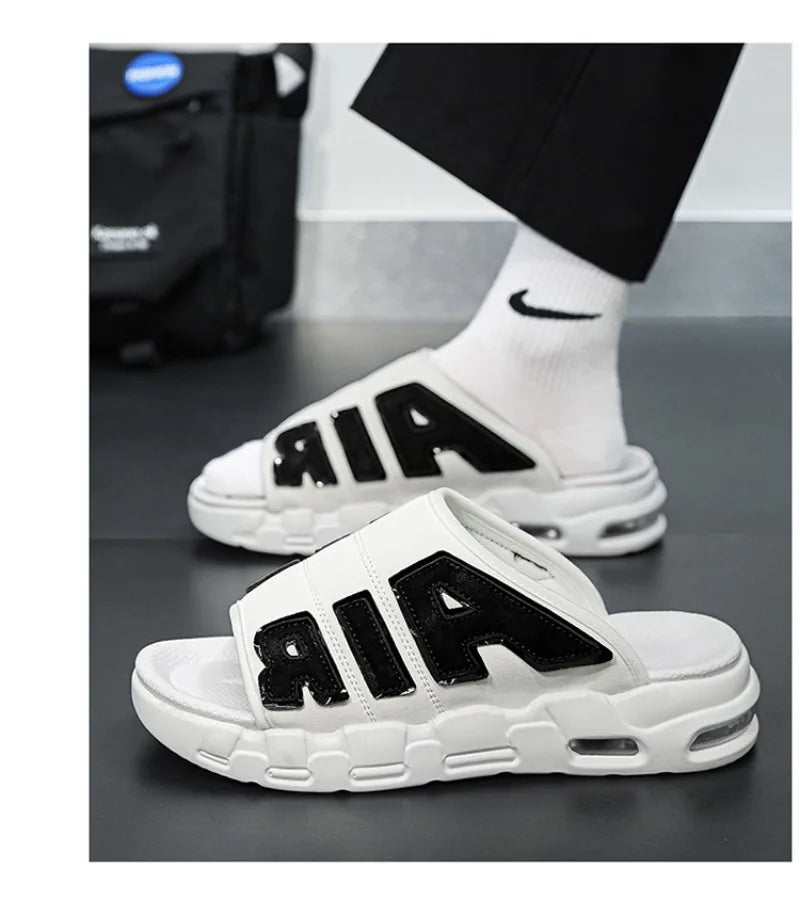 Men Slippers Man Air Cushion Designer Slippers Men's Flip Flops