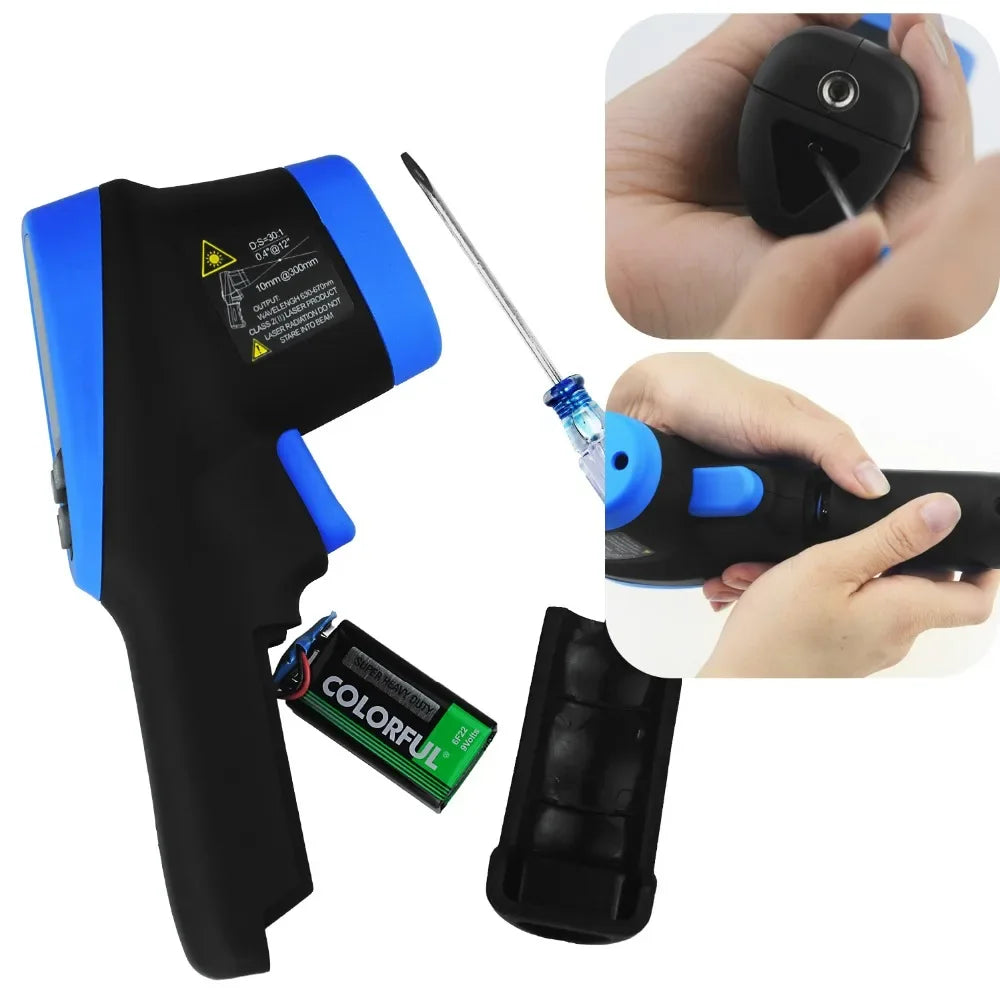 Thermometer -50-1500 Non-Contact IR Temperature Sensor Pyrometer