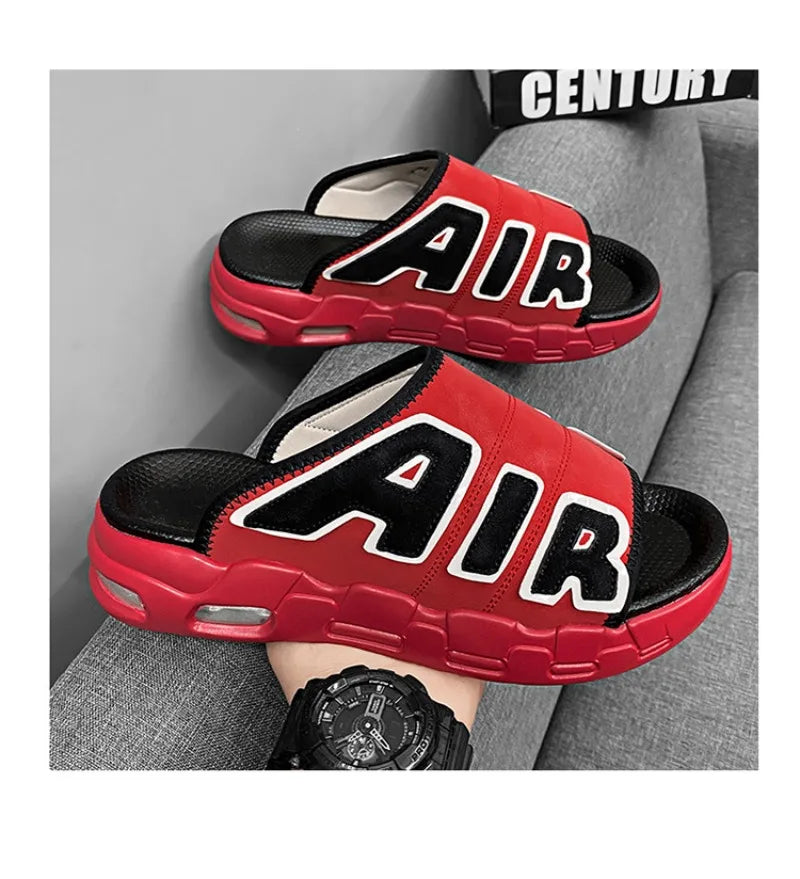 Men Slippers Man Air Cushion Designer Slippers Men's Flip Flops