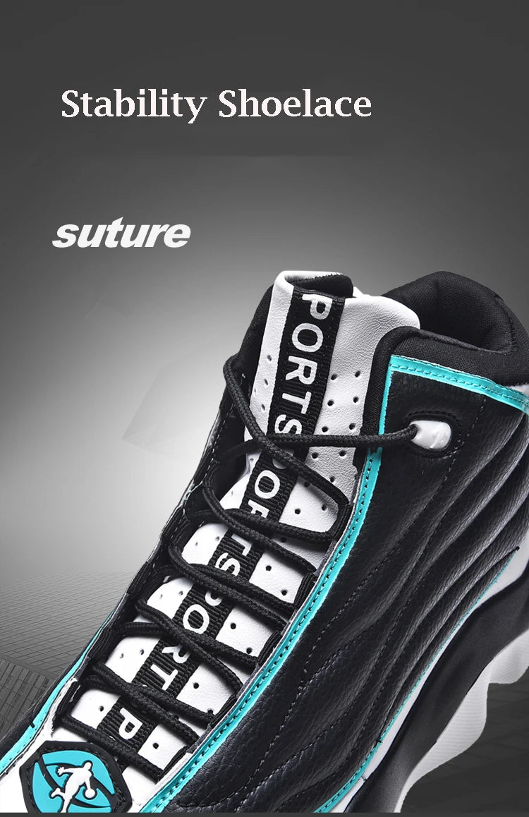 High Quality Basketball Shoes Men Sneakers Boys Basket Shoes Autumn High Top