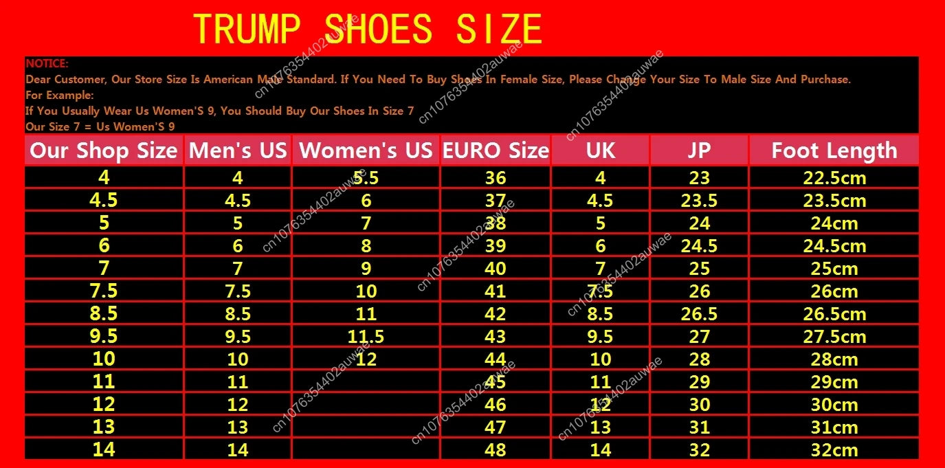 Gold Shoes Top Quality Big Size 47 48 Mens 2024 MAGA Golden