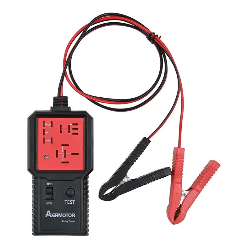 Aermotor 12-24V Car Relay Tester Electronic Automotive Relay Detector Auto Battery