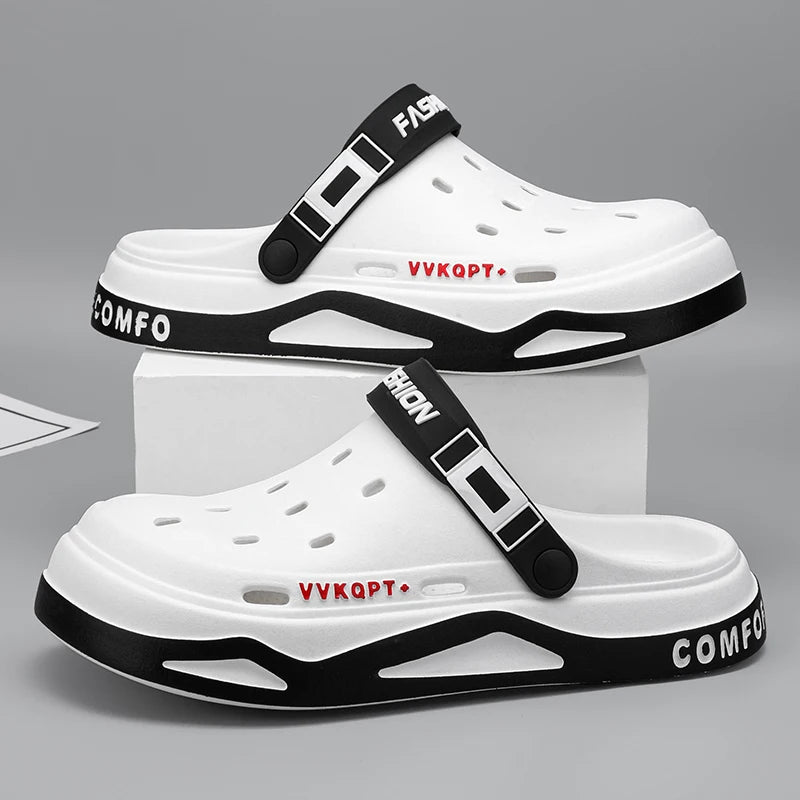 EVA Soft-soled Platform Slides Sandals Indoor Outdoor Walking Beach