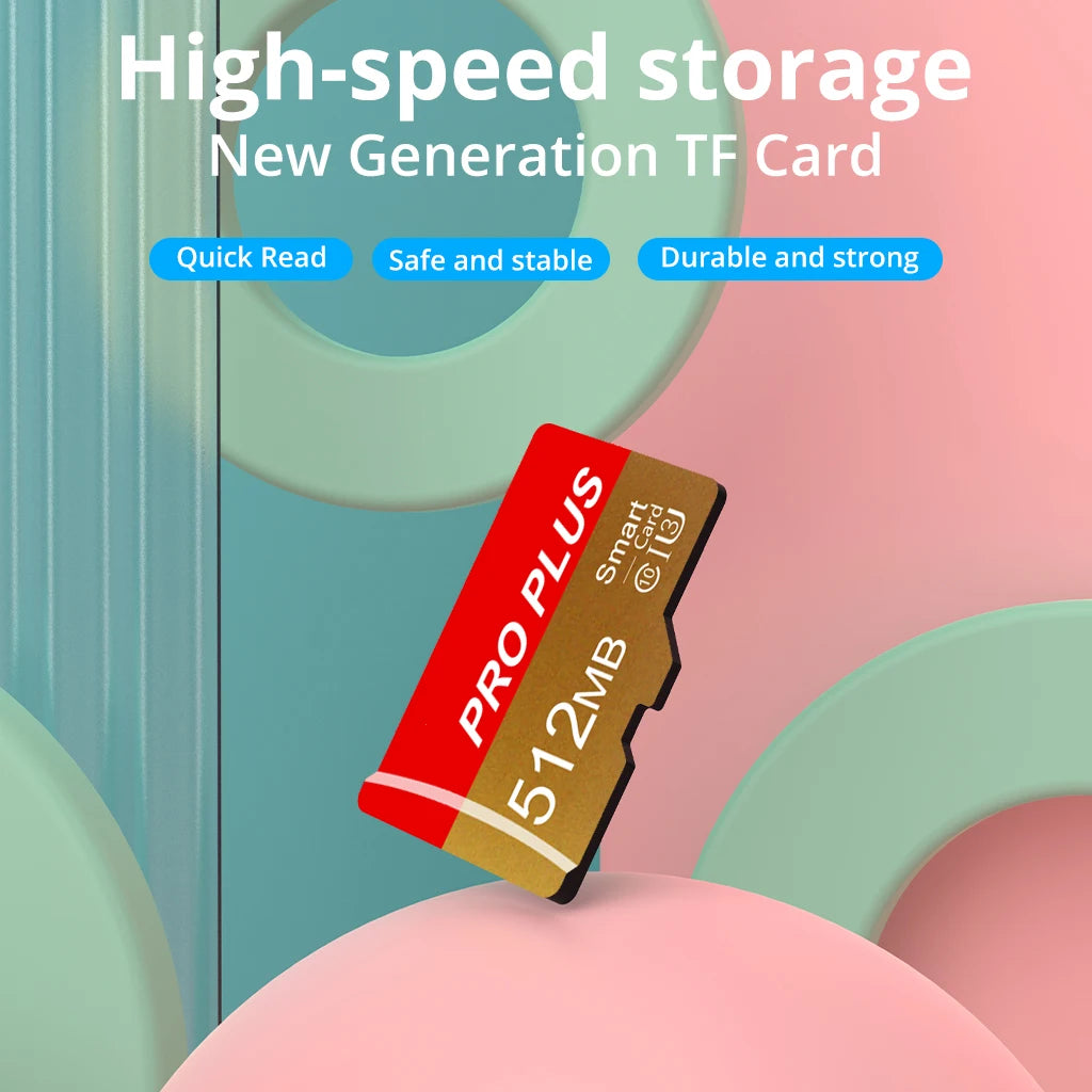 3PCS Memory Card 512MB 256MB 128MB 64MB With Adapter High Speed
