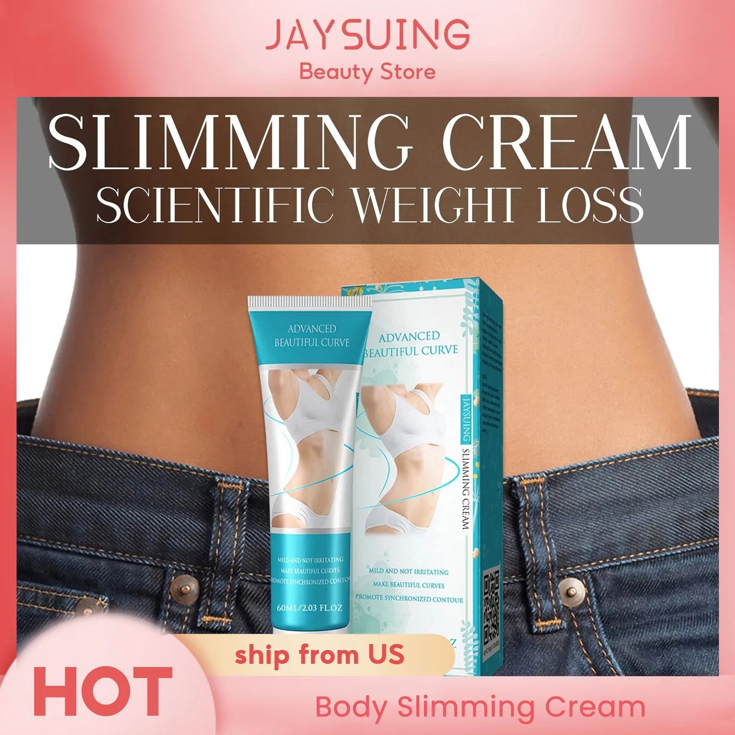 Advanced Beautiful Curve Slimming Body Care Mild Not Irritating Elastic