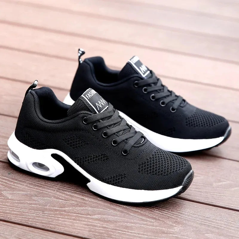 Women Sneakers Outdoor Running Air Cushion Sport Shoes Increase