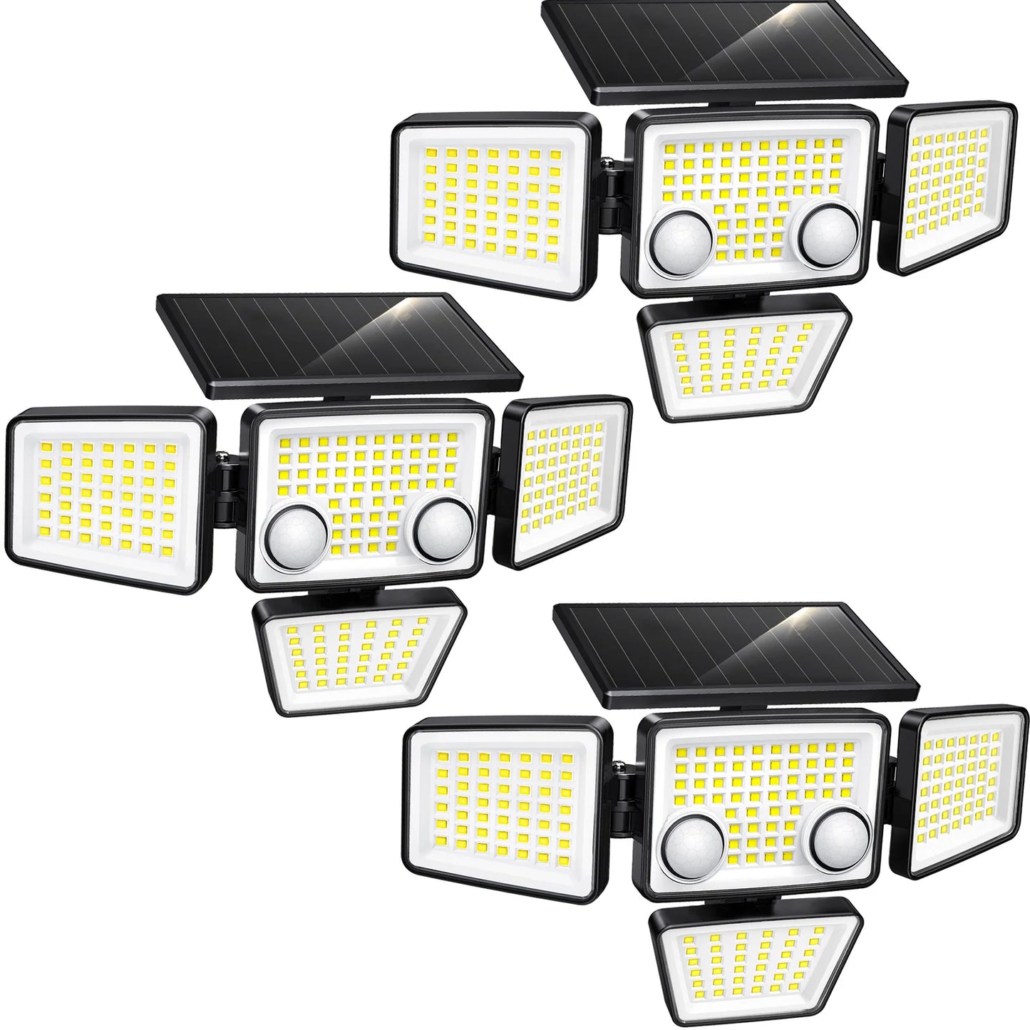 Solar Outdoor Lights - 3000LM 188 LED Motion Sensor Lights Solar
