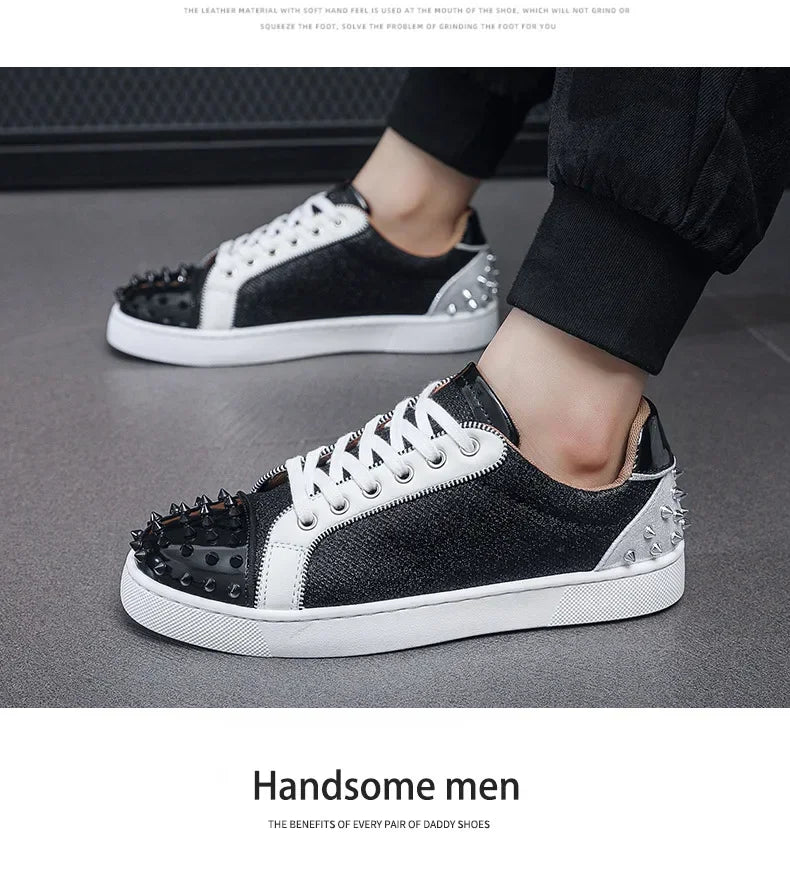 Fashion Men's Casual Shoes Leather Board Shoes for Men High Quality Classic