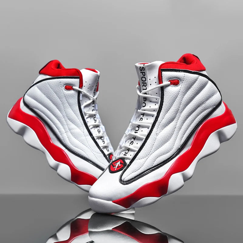 High Quality Basketball Shoes Men Sneakers Boys Basket Shoes Autumn High Top