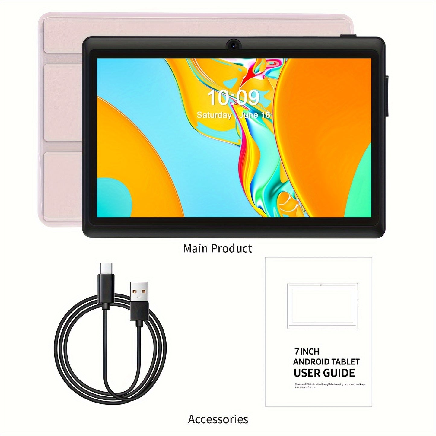 PRITOM 7 Inch Tablet 2GB RAN 32GB ROM Android 11 Tablet PC With Quad Core Processor