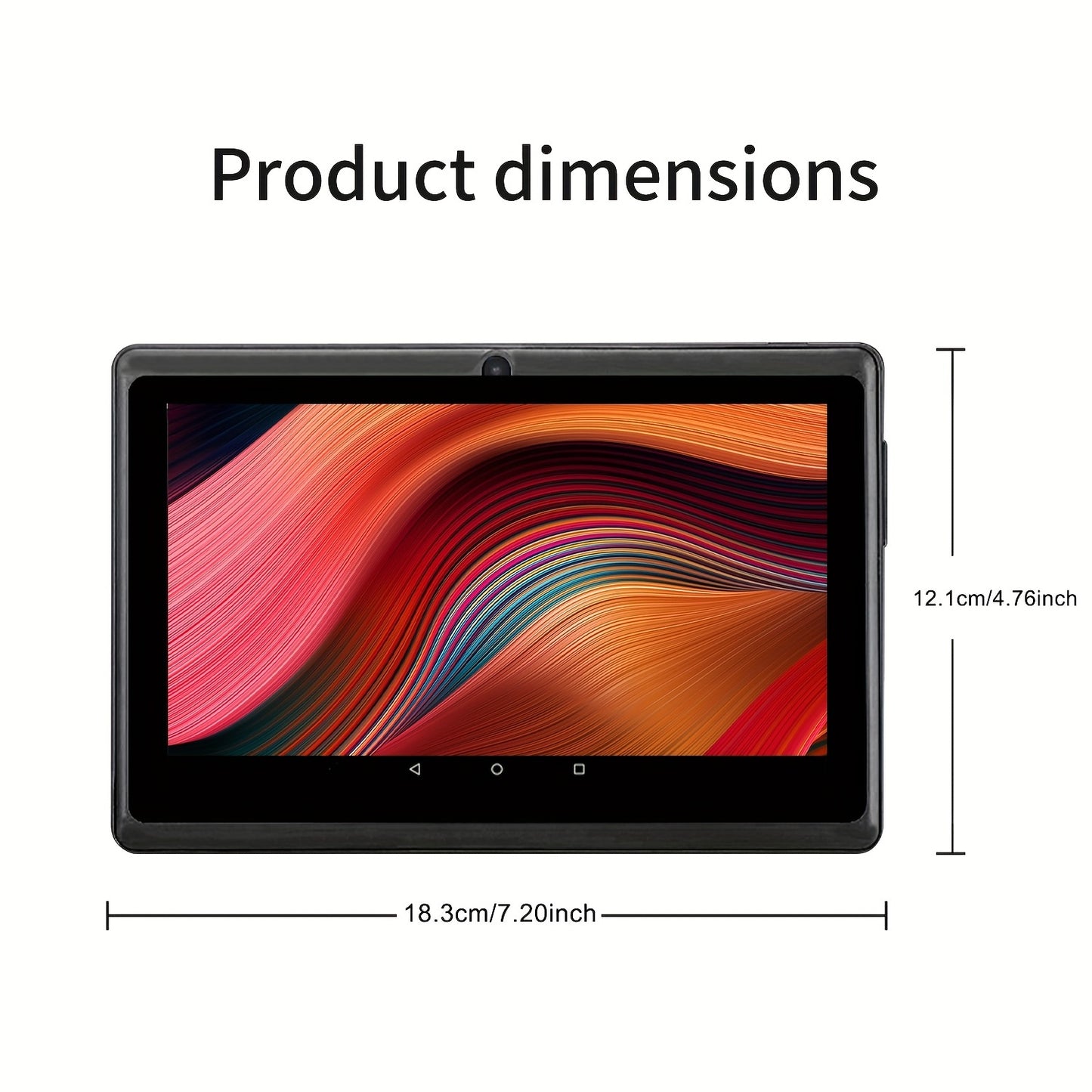 PRITOM 7 Inch Tablet 2GB RAN 32GB ROM Android 11 Tablet PC With Quad Core Processor