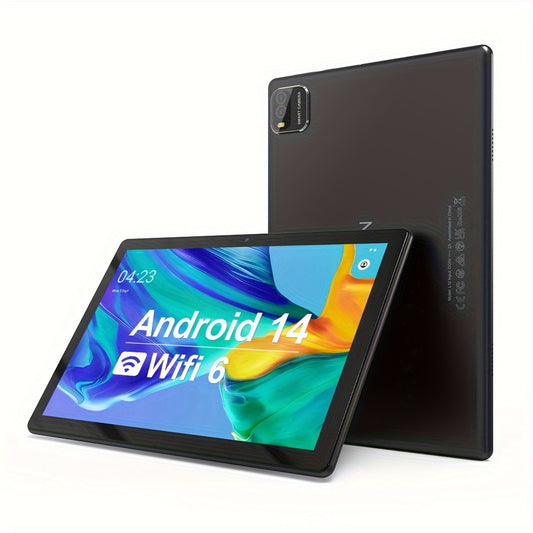 10.1 Inch Android 12 Tablet Pc, 64GB ROM 256GB Expand, Quad-Core Tablets