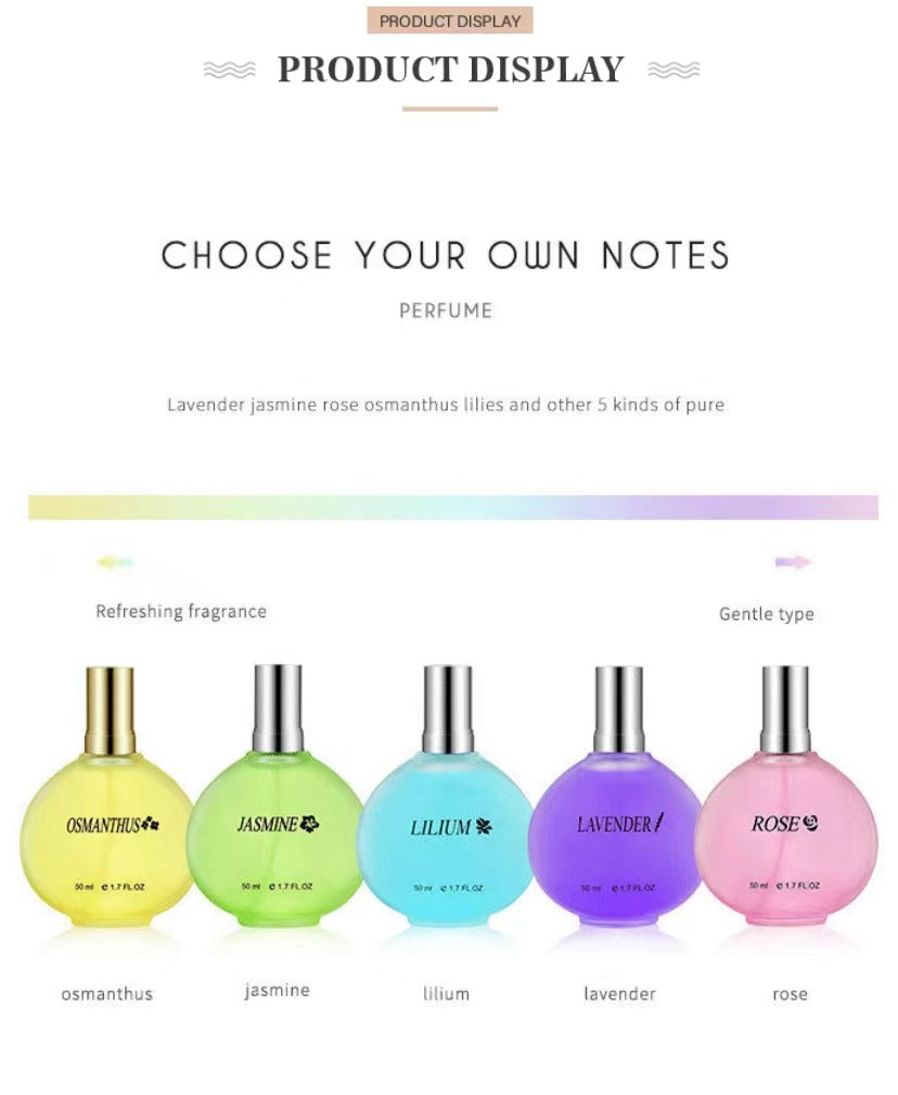Women's Perfume, Fresh Flower Lasting Fragrance, Romantic Long-Lasting Eau De Parfum