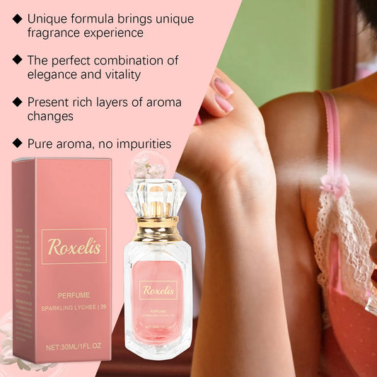 Lychee Floral Scent Perfume Spray Charming Flirting Dating Light Fragrance