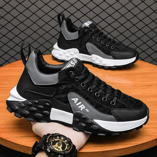 Stylish Men's Vulcanize Shoes for Leisure and Running  Casual Sneakers