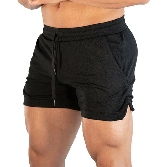 Men s Athletic Shorts Breathable Gym Running Shorts with Drawstring