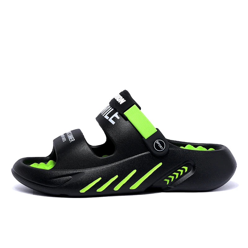Men's Massage Slippers Outdoor Sandals Beach Comfortable Soft Slides