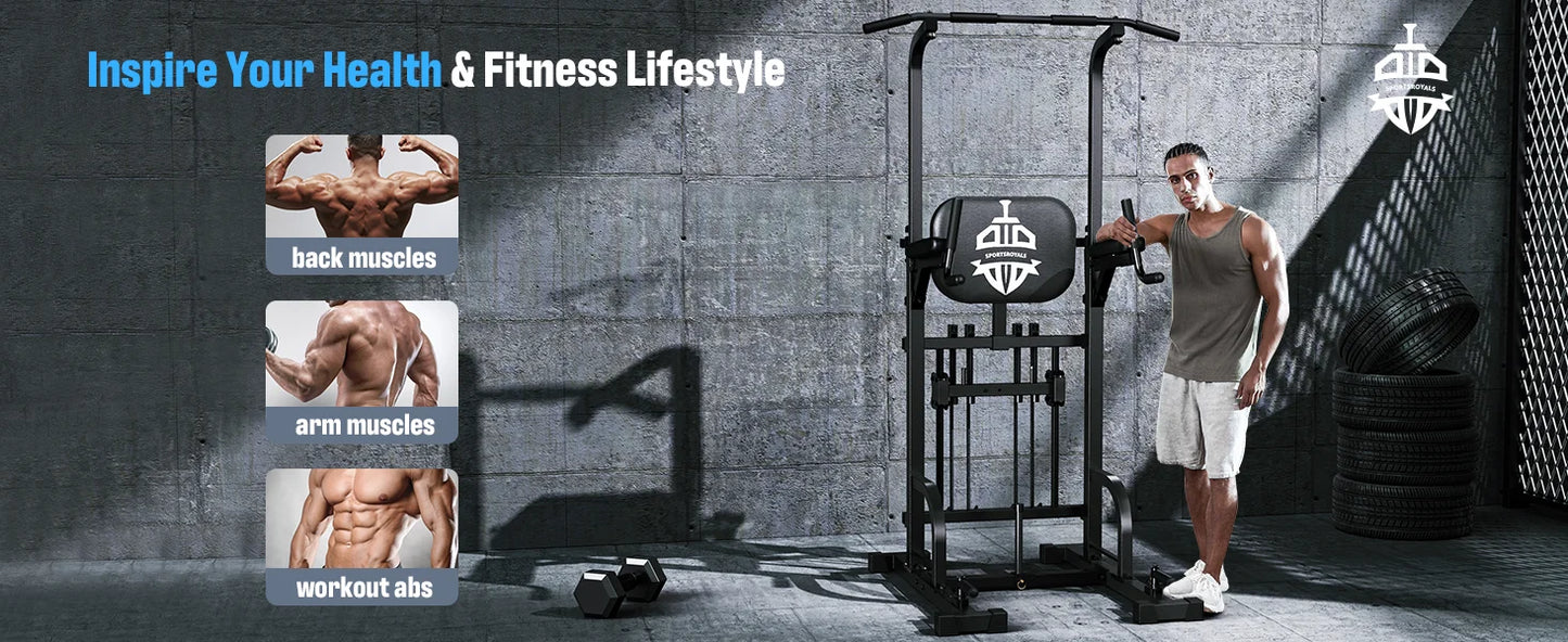 Assistive Trainer Multi-Function Home Gym Strength Training Fitness Equipment