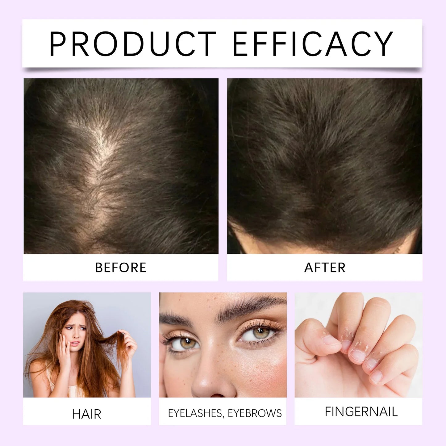 Black Castor Oil Essential Oil Makes Hair Smooth and Shiny. Multi-effect Care Essential