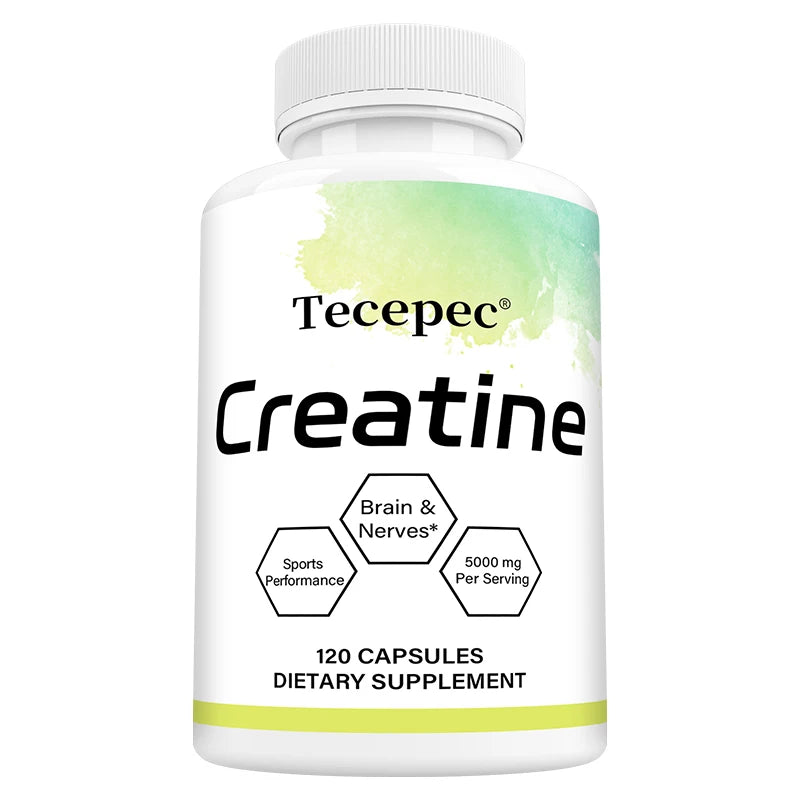 Supports Muscle, Performance & Strength, Recovery, Brain Function, 120 Capsules