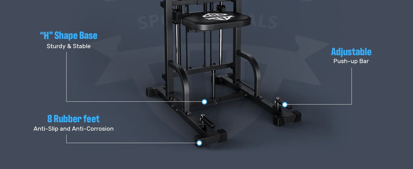 Assistive Trainer Multi-Function Home Gym Strength Training Fitness Equipment