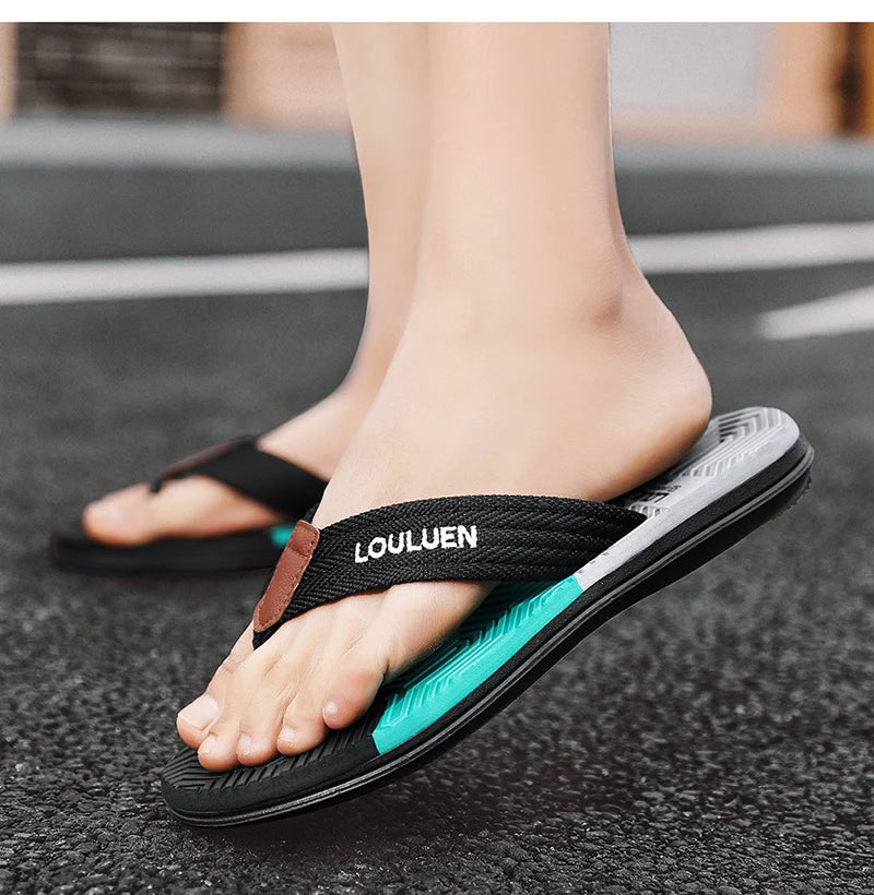 High Quality Hot Sale Men Flip Flops Summer Beach Flip Flops Men Fashion Breathable