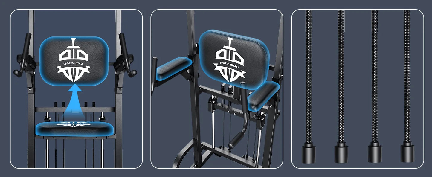 Assistive Trainer Multi-Function Home Gym Strength Training Fitness Equipment