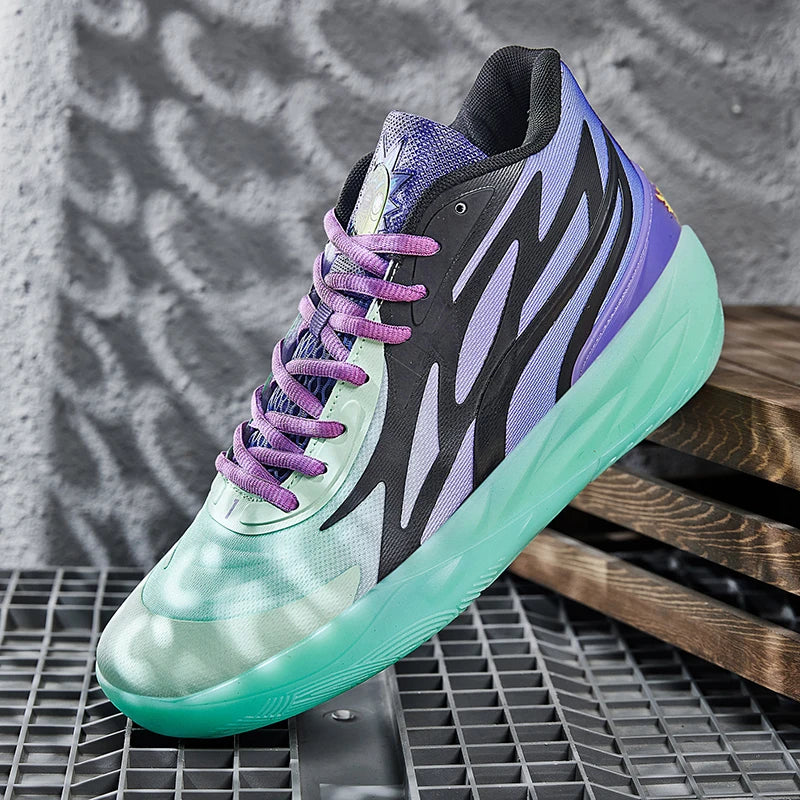 Men Sneakers Fashion Basketball Shoes For Man Training Sports Colorful Non-Slip