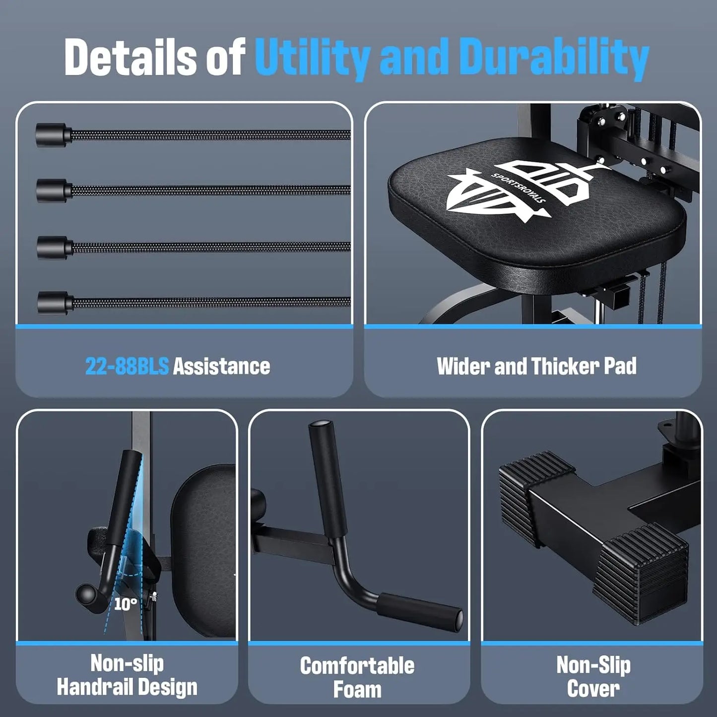 Assistive Trainer Multi-Function Home Gym Strength Training Fitness Equipment