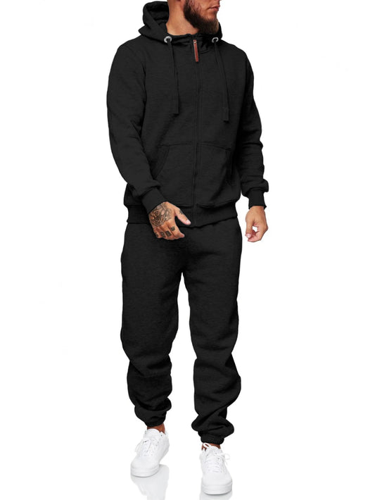Sweat suits men Tracksuits 2 Piece sets Athletic Jogging suits Hoodie Casual