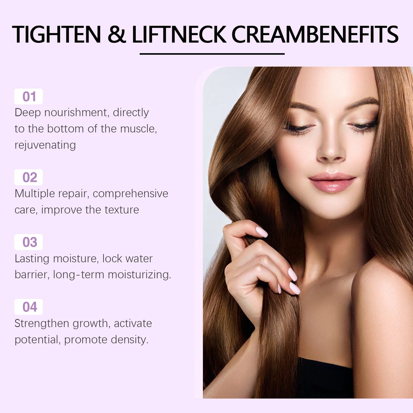 Black Castor Oil Essential Oil Makes Hair Smooth and Shiny. Multi-effect Care Essential