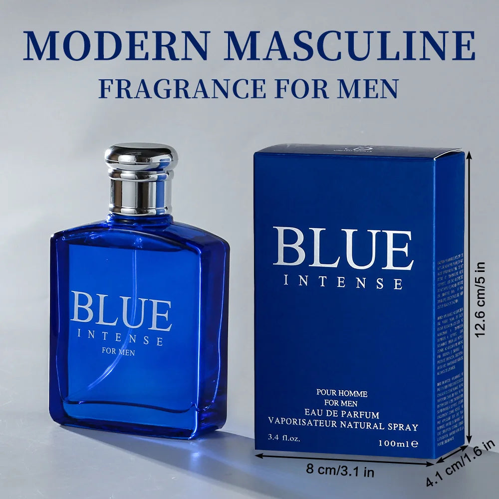 BLUE CHARM Eau de Parfum Spray 3.4 Ounce / 100 Ml  Multi-Layered Fragrance Aromatic