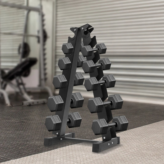 3-Tier Capacity 660 lbs Dumbbell Storage Rack Stand Multi-layer Hand-Held Dumbbell