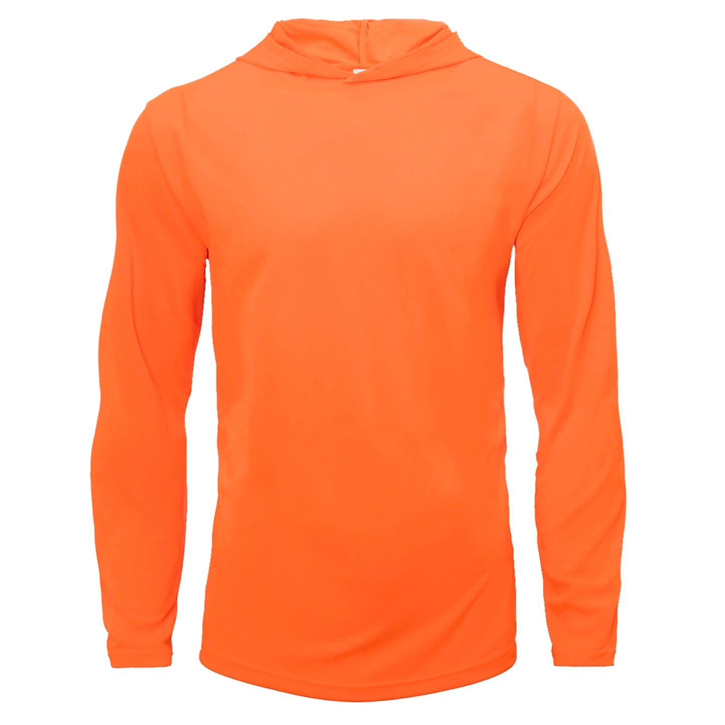Men's five piece sports long sleeved T-shirt, hooded solid color breathable