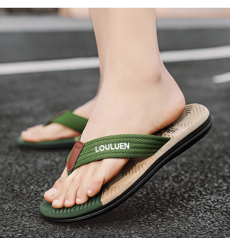 High Quality Hot Sale Men Flip Flops Summer Beach Flip Flops Men Fashion Breathable