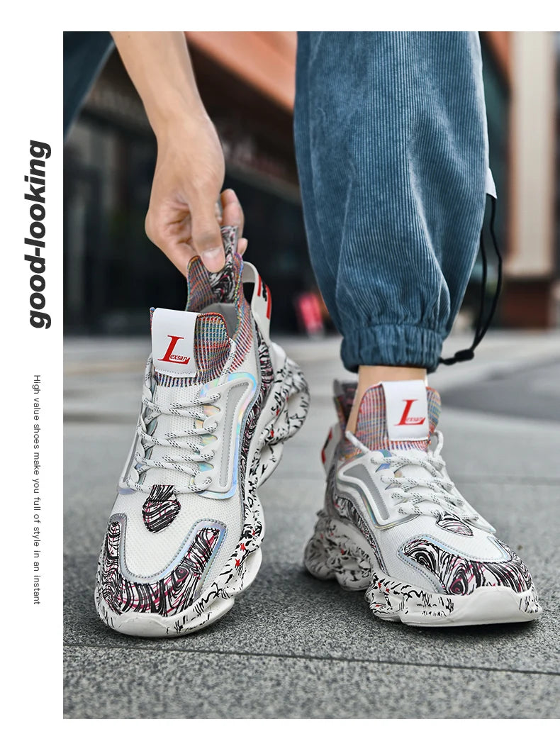 Shoes men Sneakers Male casual Mens Shoes tenis Luxury shoes Trainer Race