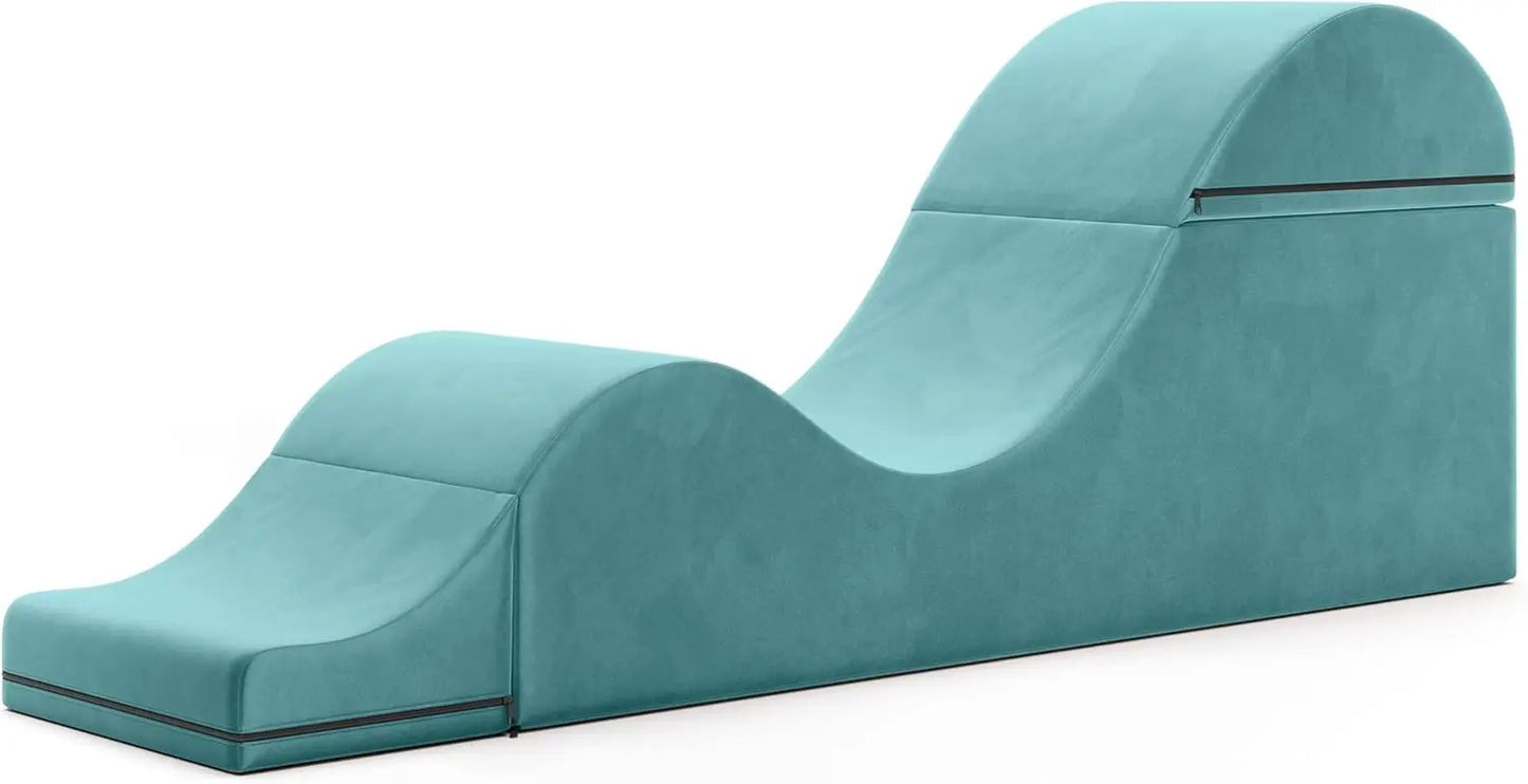 Kami Convertible Chaise/Bed Bench for Yoga & Massage - 2-in-1 End of Bed