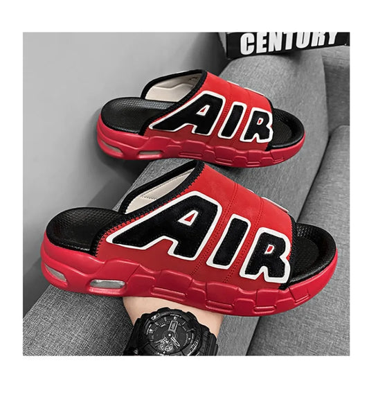 Men Slippers Man Air Cushion Designer Slippers Men's Flip Flops