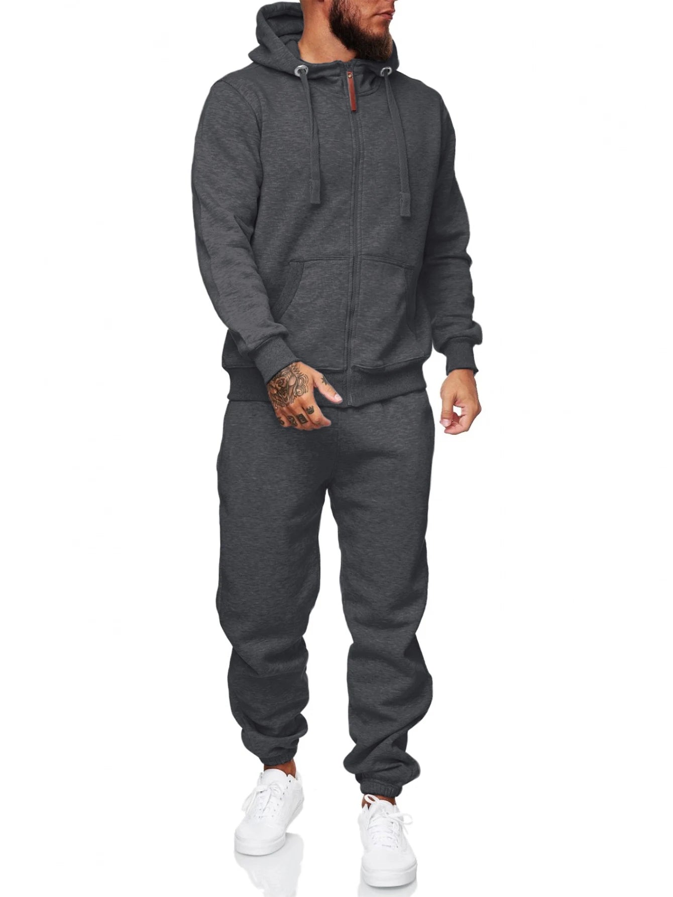 Sweat suits men Tracksuits 2 Piece sets Athletic Jogging suits Hoodie Casual