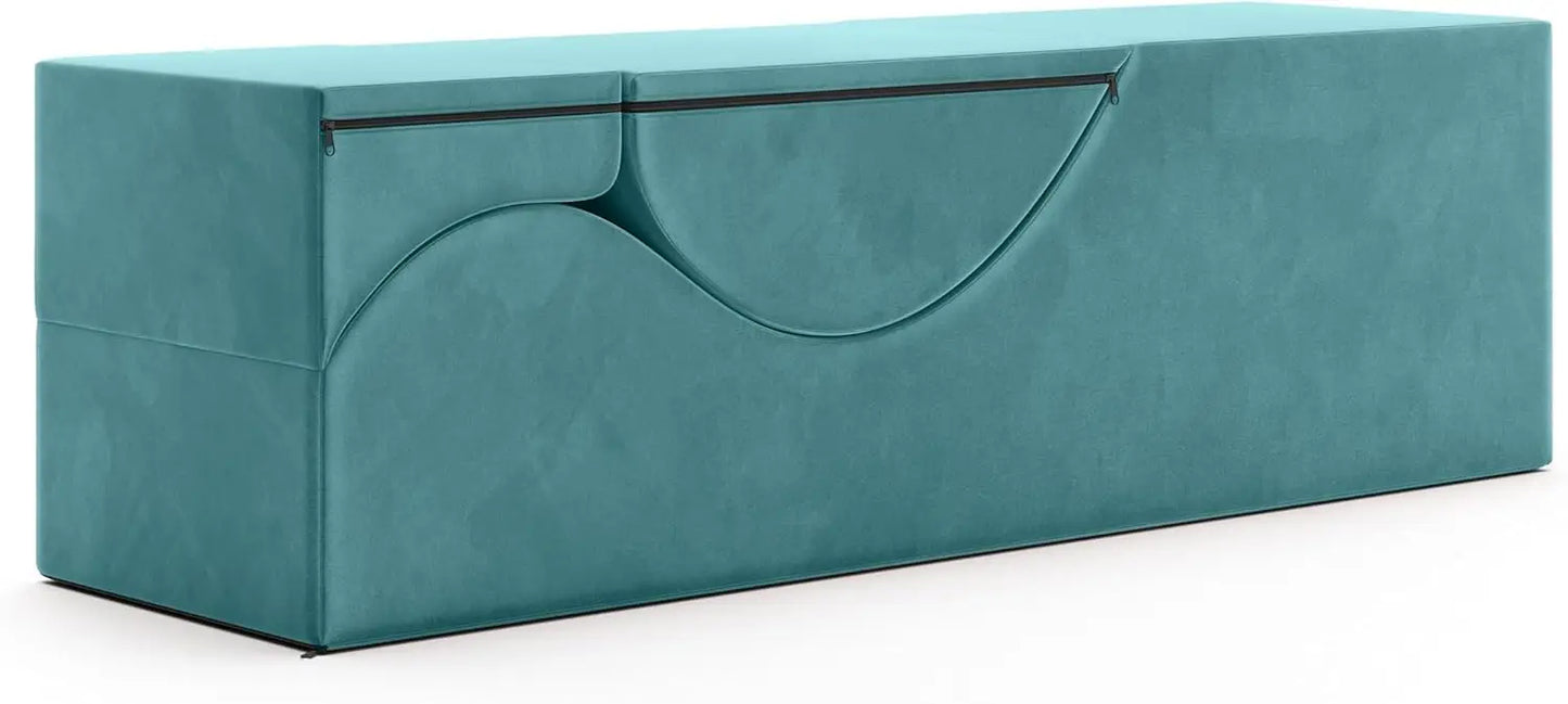 Kami Convertible Chaise/Bed Bench for Yoga & Massage - 2-in-1 End of Bed