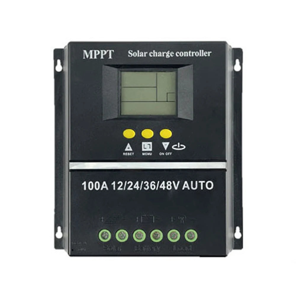 100A Solar Controller Voltage Automatic Identification LCD Display Off-grid System