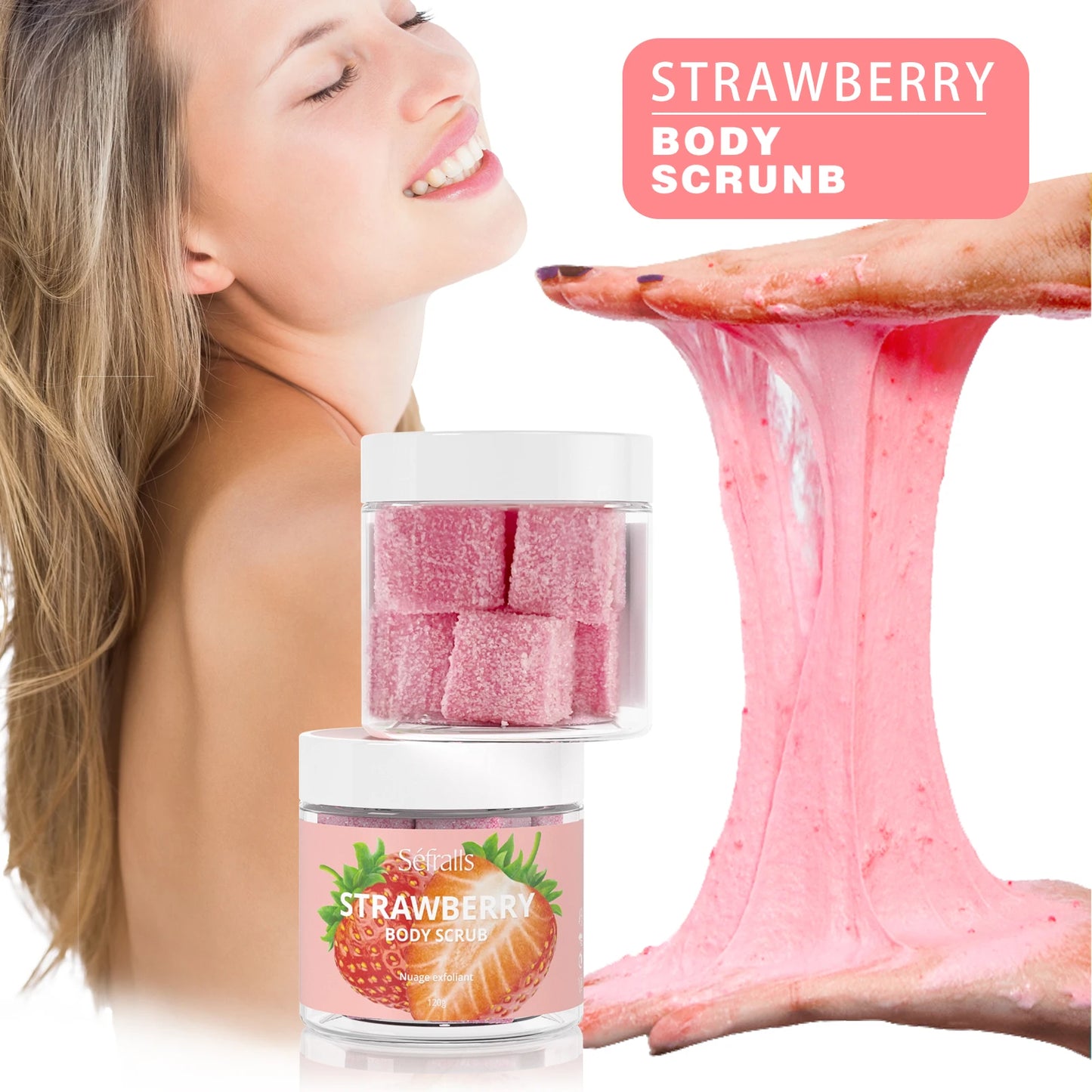 Hydrating Body Scrub Sugar Scrub Moisturize Smooth Cleansing Skin