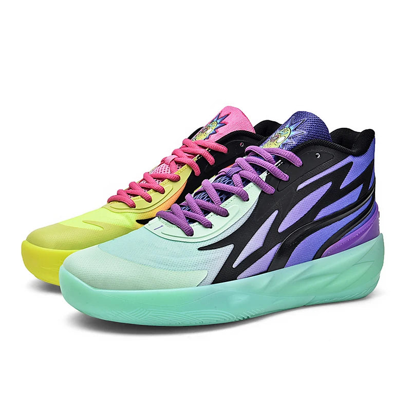 Men Sneakers Fashion Basketball Shoes For Man Training Sports Colorful Non-Slip